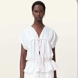 All Saints Remy NWT White Women's Top